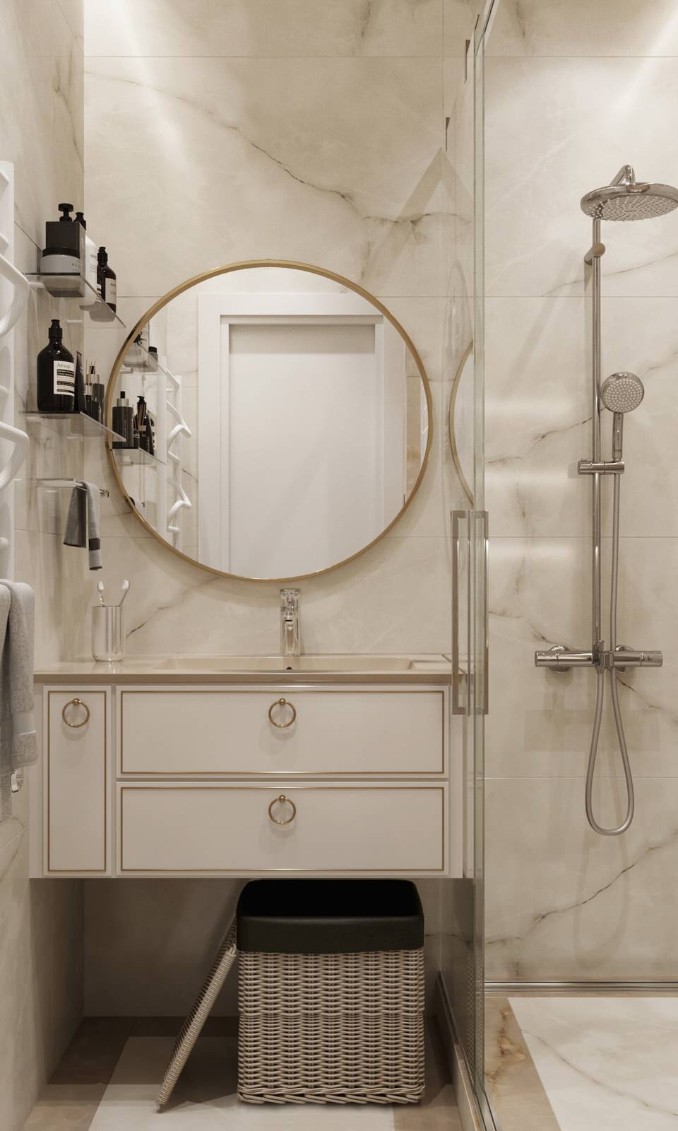 проект "Классика в Тюменке на 100 м2"