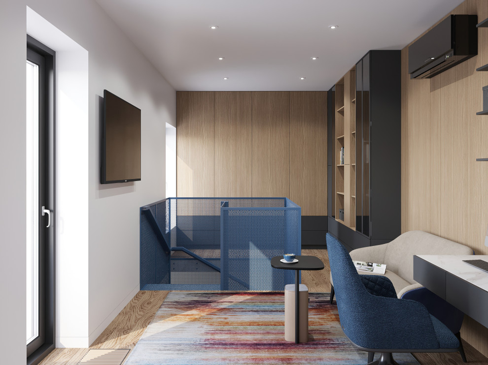 Обложка проекта: 3-х этажный таунхаус для семьи с 2-мя детьми