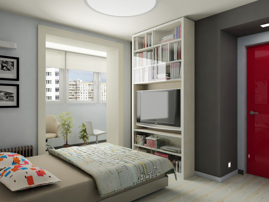 Двухкомнатная квартира в современном стиле