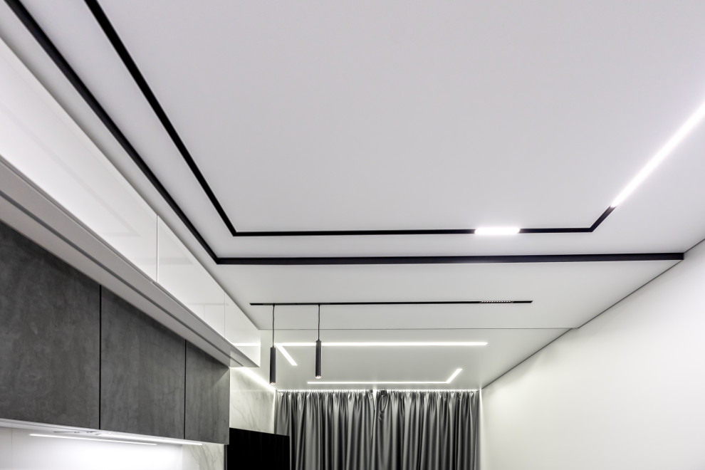 Обложка проекта: Установка натяжных потолков в квартире.