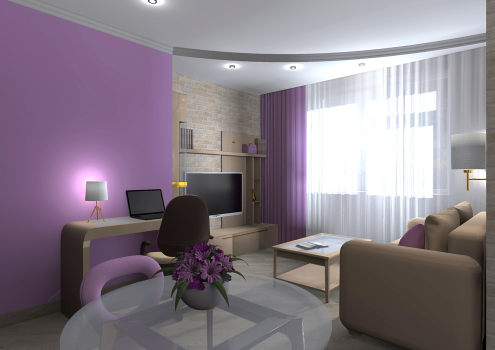 Обложка проекта: Двухкомнатная квартира на Стрелковой улице