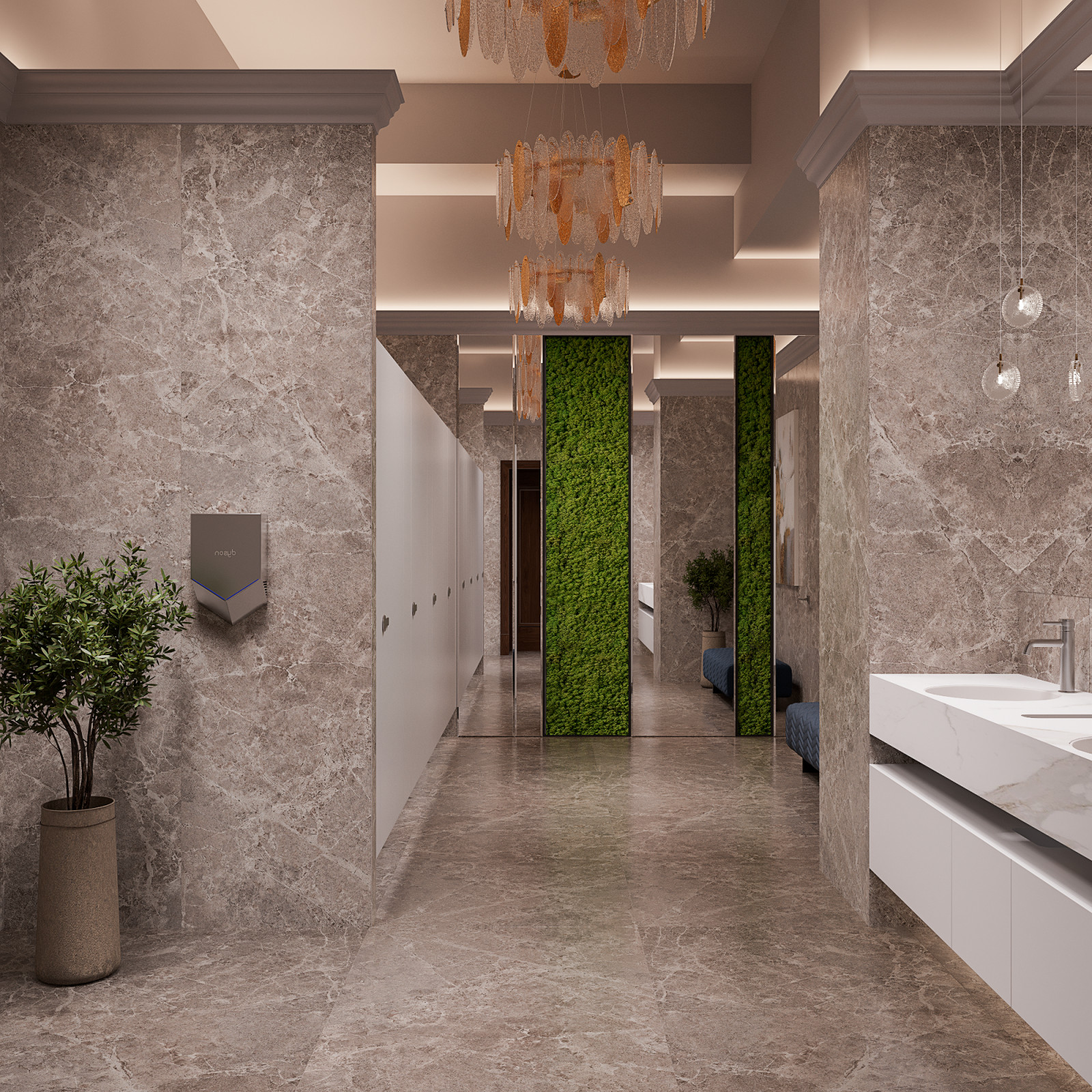 Санузел для МГУ,30 м2