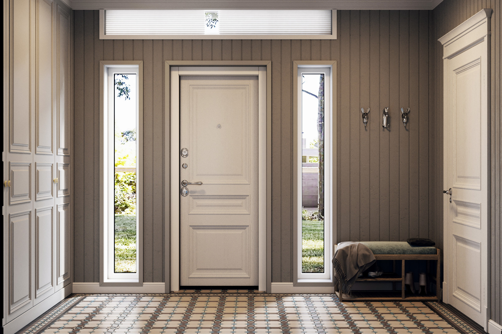 Загородный дом в американской классике для звездного клиента