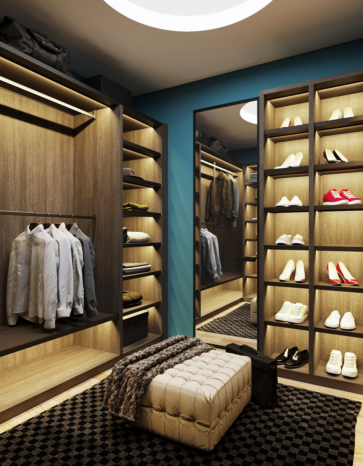 Оттенки синего и не только