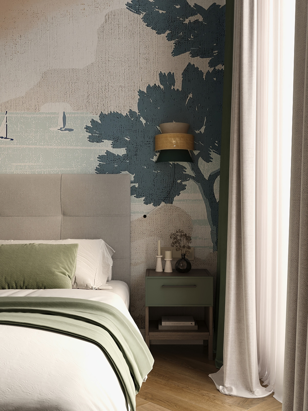 Яркая и свежая квартира в Москве