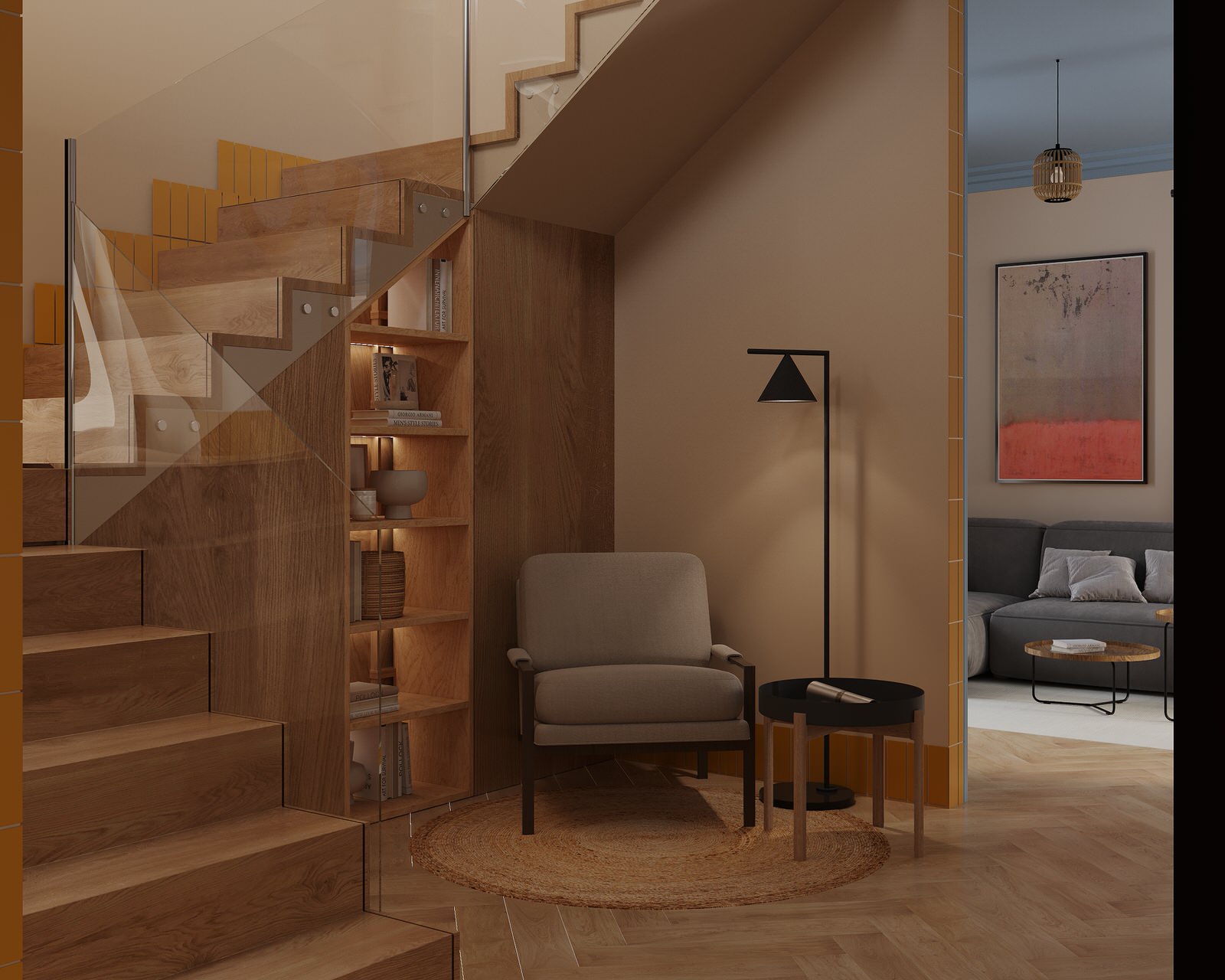 Двухэтажный дом на берегу Балтийского моря в поселке Янтарный