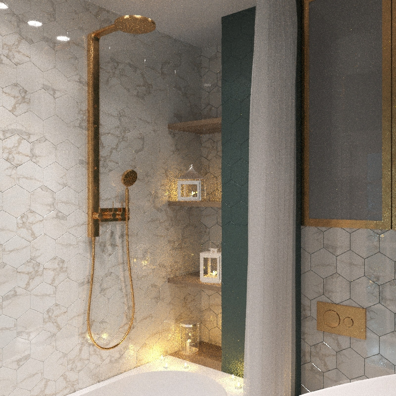 Санузел в современном стиле