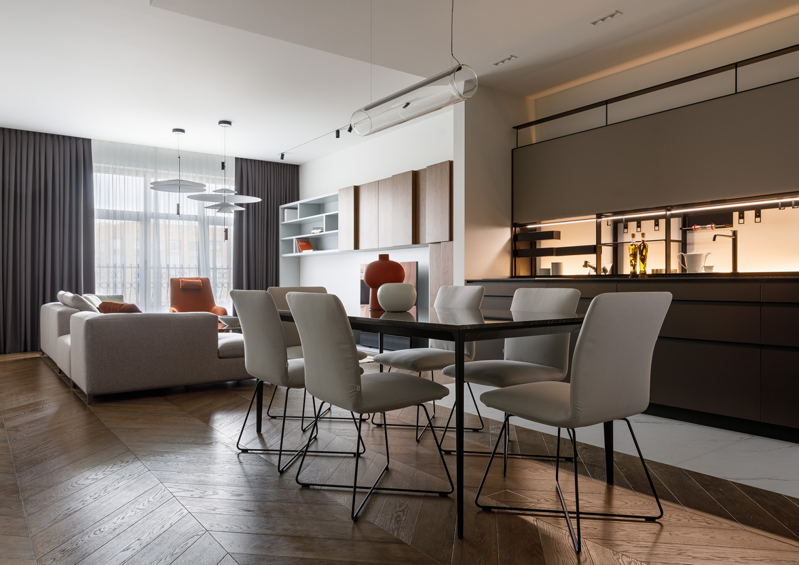 Обложка проекта: Квартира в ЖК "Жизнь на Плющихе"