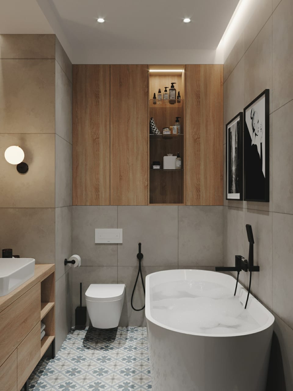 Обложка проекта: Санузел для девушки