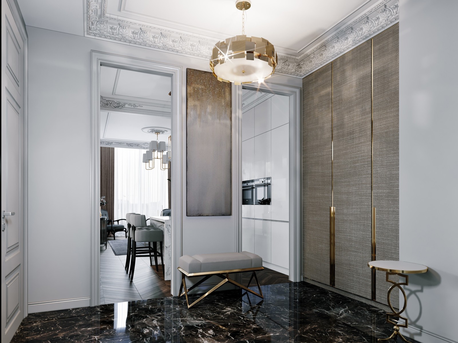КВАРТИРА В СТИЛЕ ЭКЛЕКТИКА В ЖК BALCHUG RESIDENCE