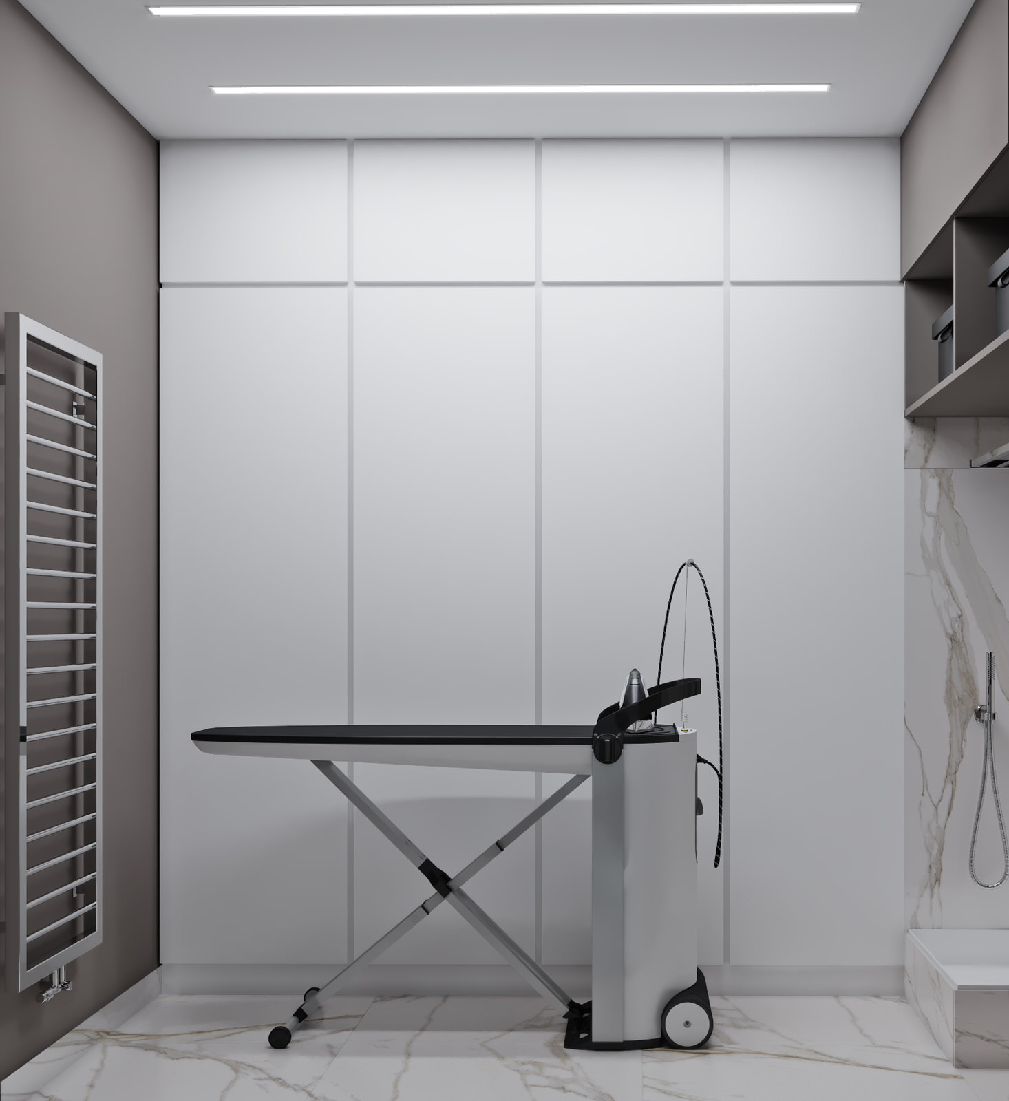 Дизайн интерьера квартиры 120 кв.м. в ЖК "Плазма"