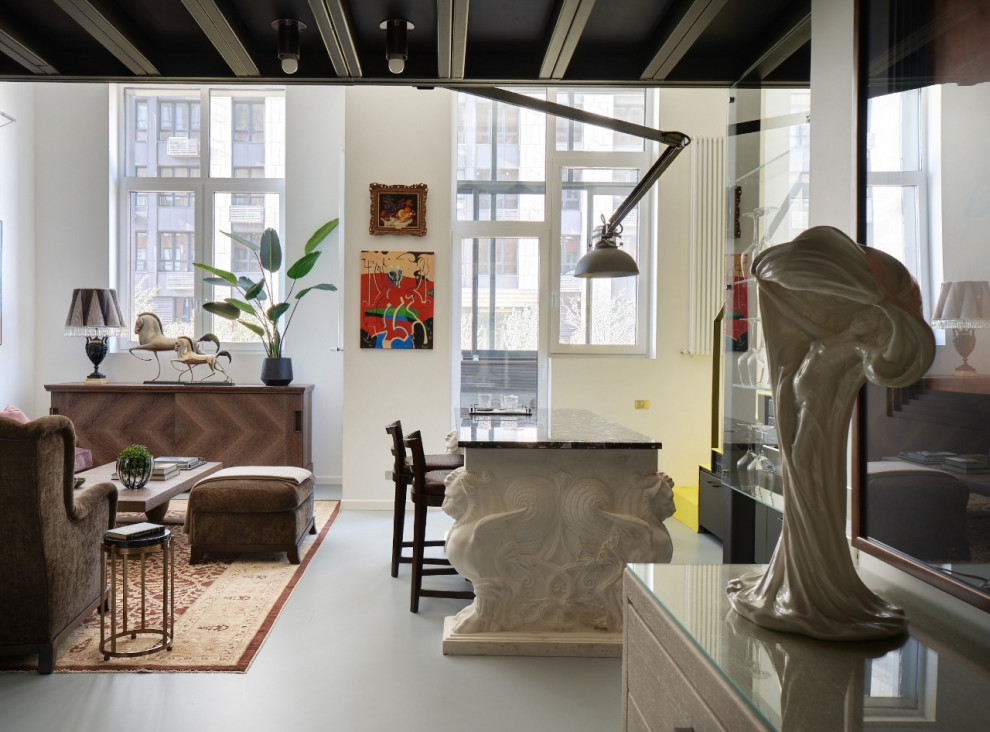 Проект "Маленькие Квартиры" для журнала AD