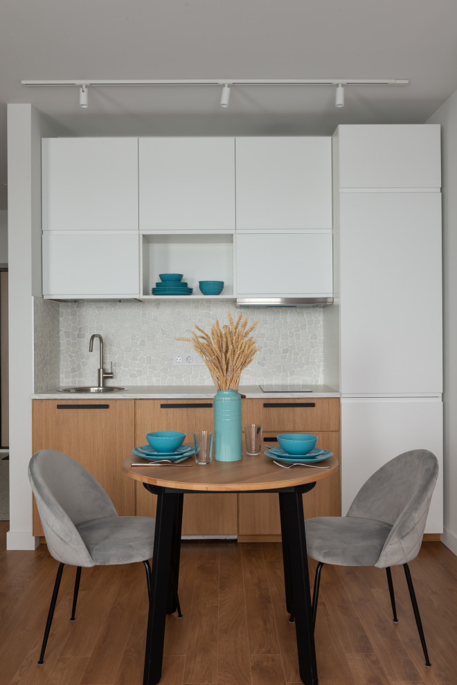 Обложка проекта: Съёмка интерьера однокомнатной квартиры по проекту Анастасии Тюменевой