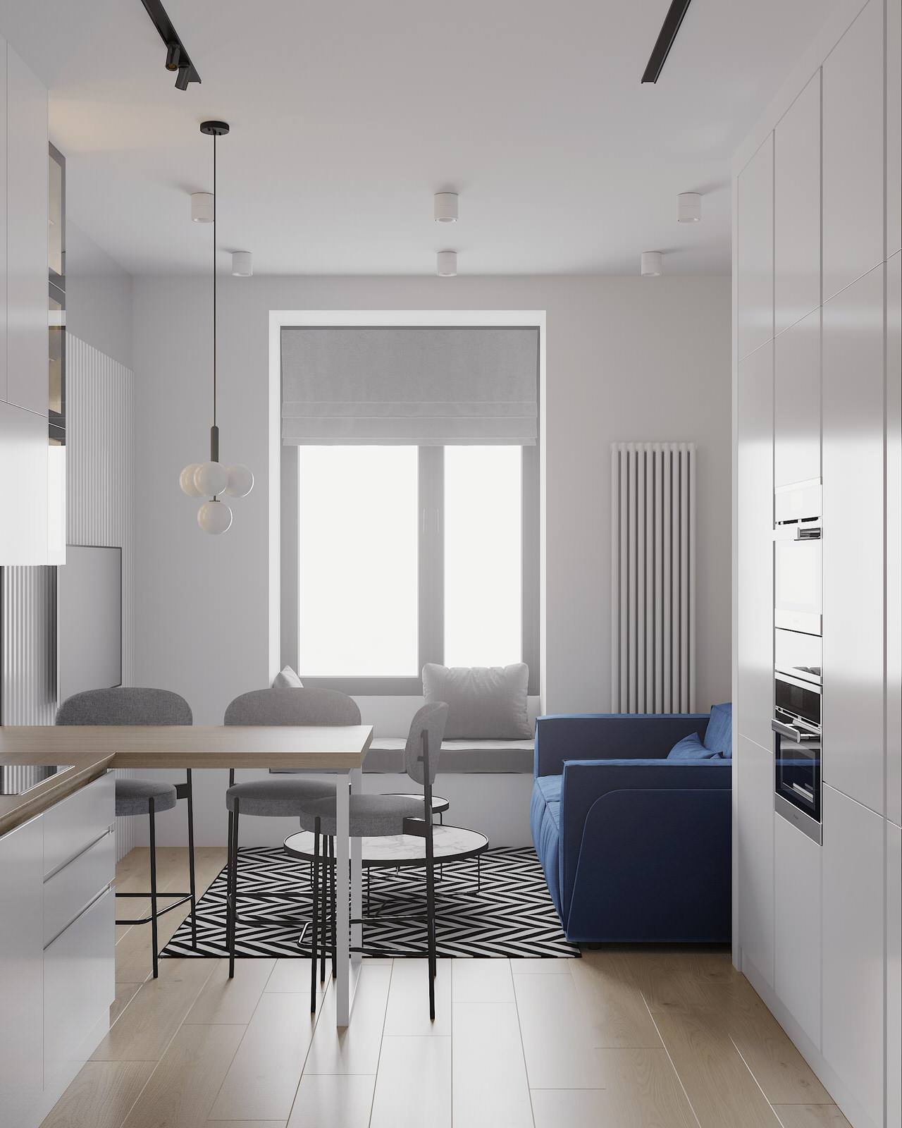 Квартира в стиле минимализм