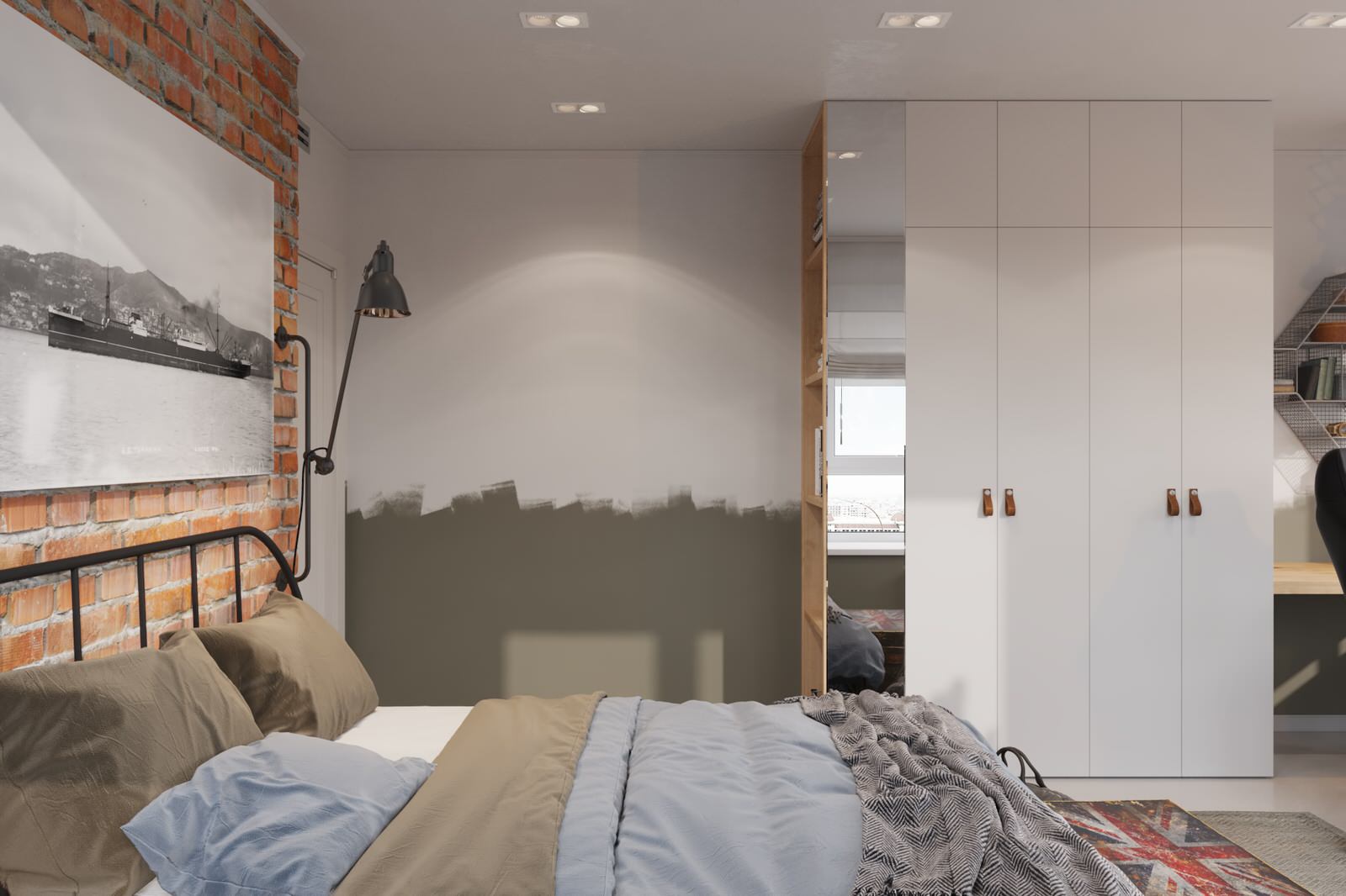 Уютная и современная квартира для семьи из 4х человек