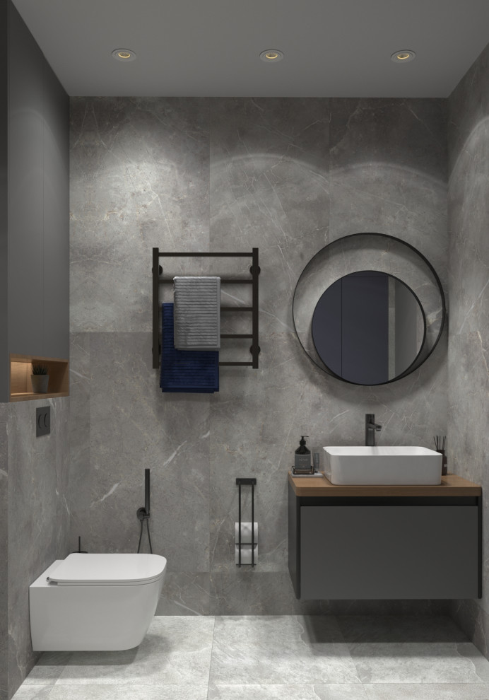 Обложка проекта: Санузел в стиле лофт