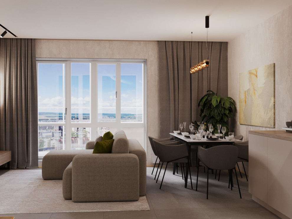 Альметьевск. Шоурум. Трехкомнатная квартира