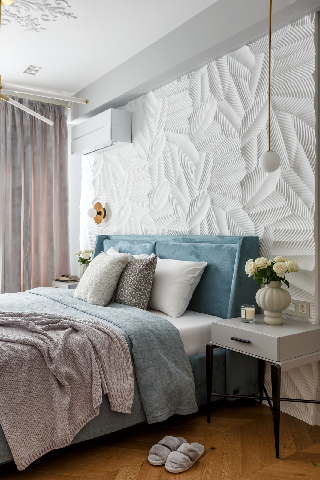 Реализованный дизайн проект квартиры в ЖК "Горный"