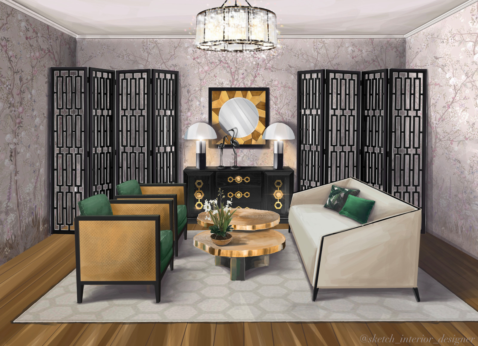 Обложка проекта: Гостиная