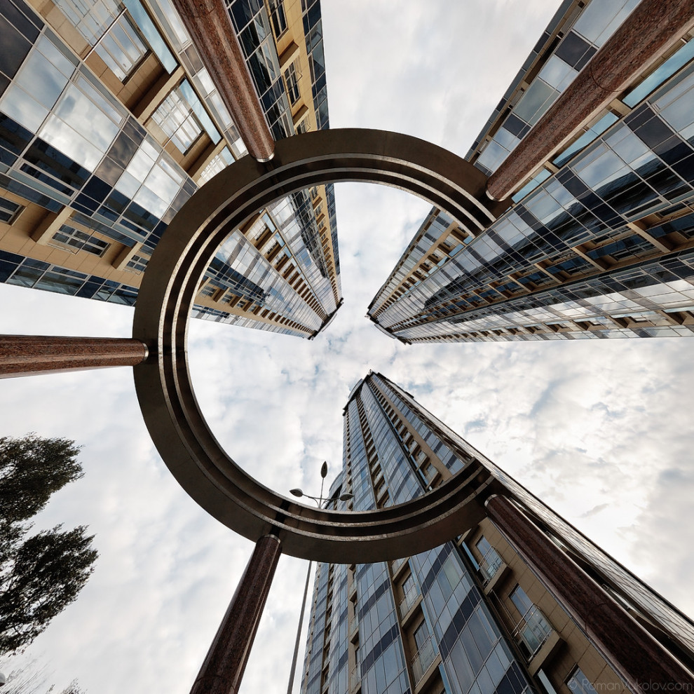 Жилые комплексы Москвы, архитектурная фотосъёмка