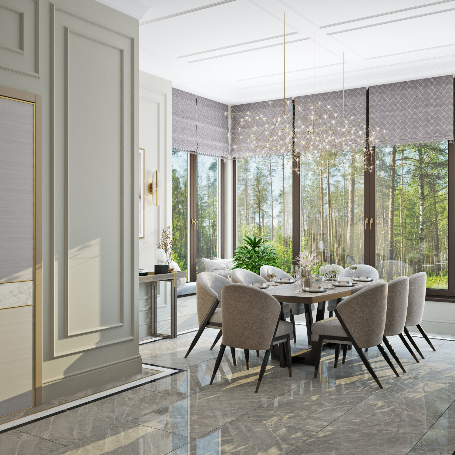 Семейный загородный дом