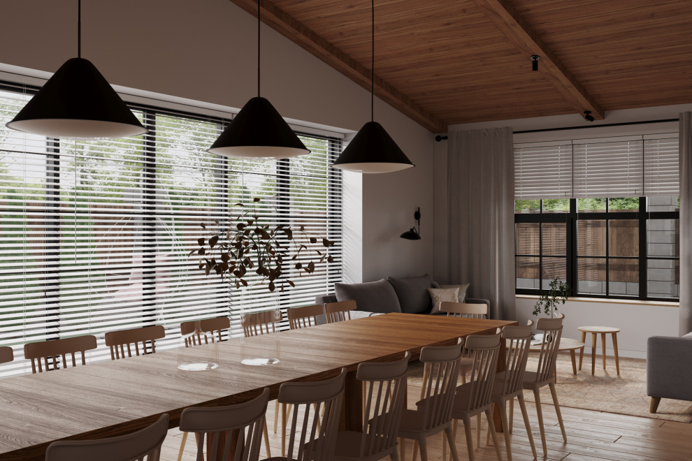 Кухня-гостиная в гостевом доме