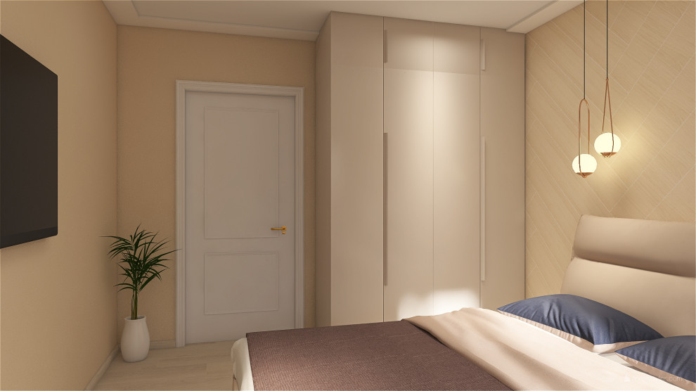 Трехкомнатная квартира в панельном доме