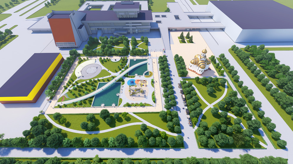 Форэскиз сквера им. С.Ф.Жилкина