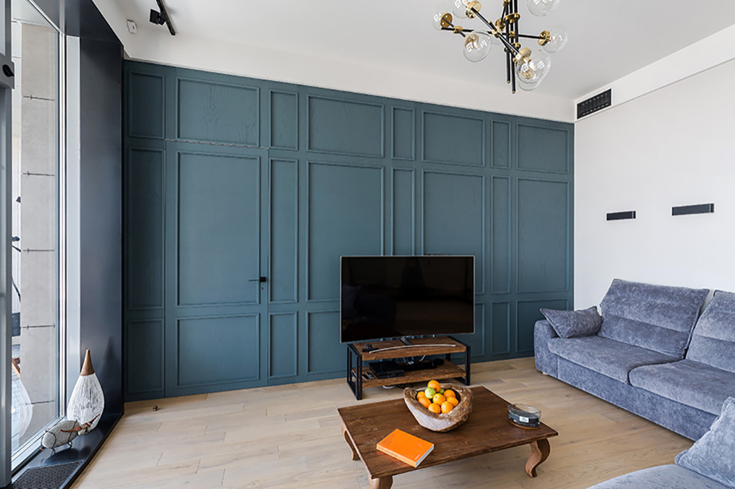 КВАРТИРА ДЛЯ СОВРЕМЕННОЙ ТВОРЧЕСКОЙ СЕМЬИ