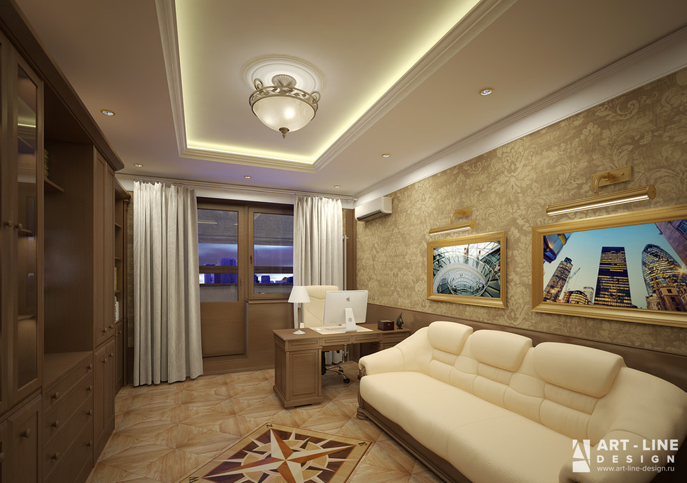 Трехкомнатная квартира в стиле "Легкая классика".