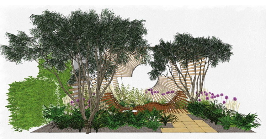 Молекулярный сад в Малверне, Великобритания