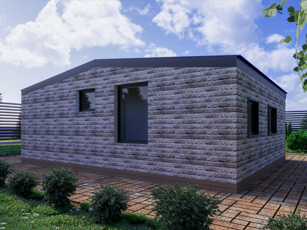 Экстерьер модульного дома