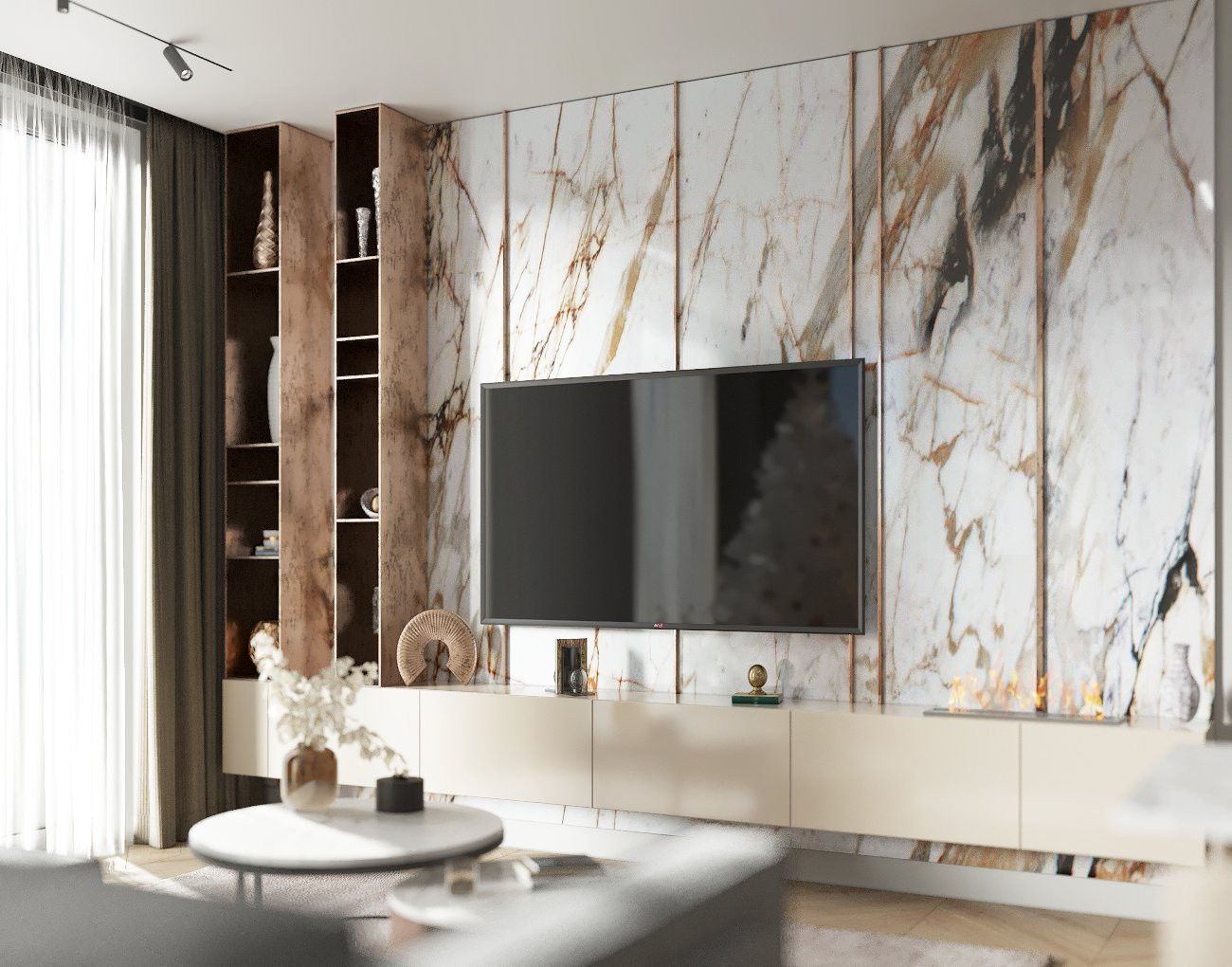 Дизайн проект квартиры 80м2