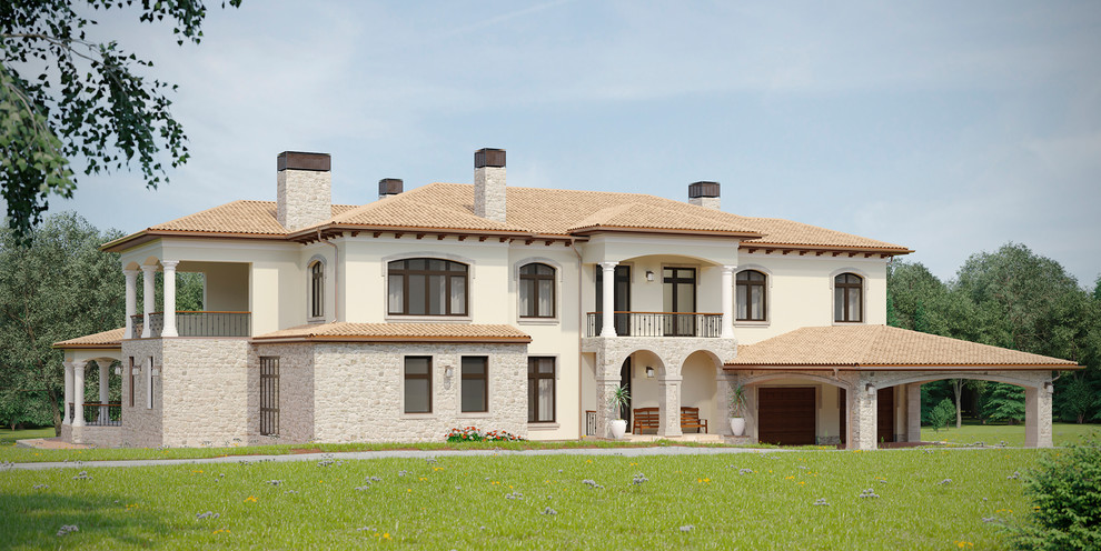 Вилла в средиземноморском стиле