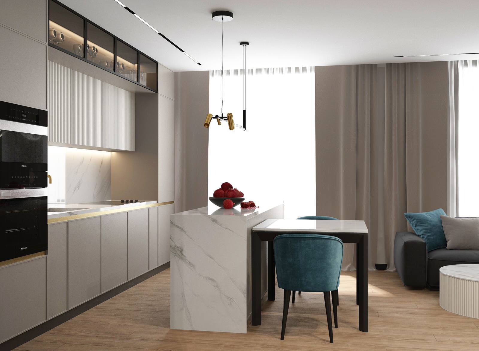 Квартира 63 м2 ЖК Клубный дом на Ярославской г. Нижний Новгород