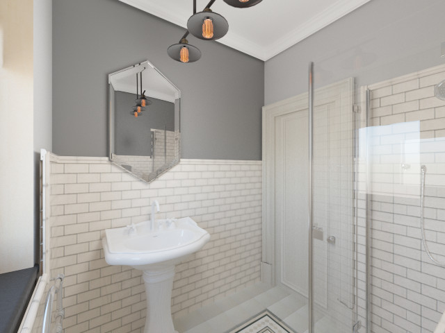 Частный дом в серых оттенках