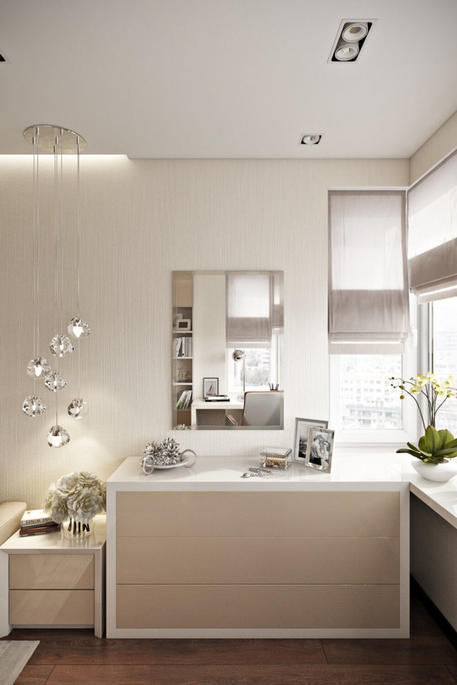 Современный дизайн просторной квартиры