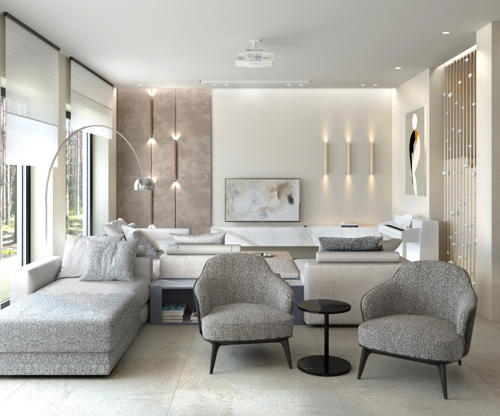 Дом в соснах