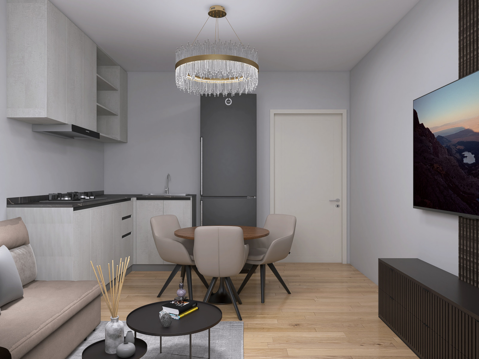 Однокомнатная квартира