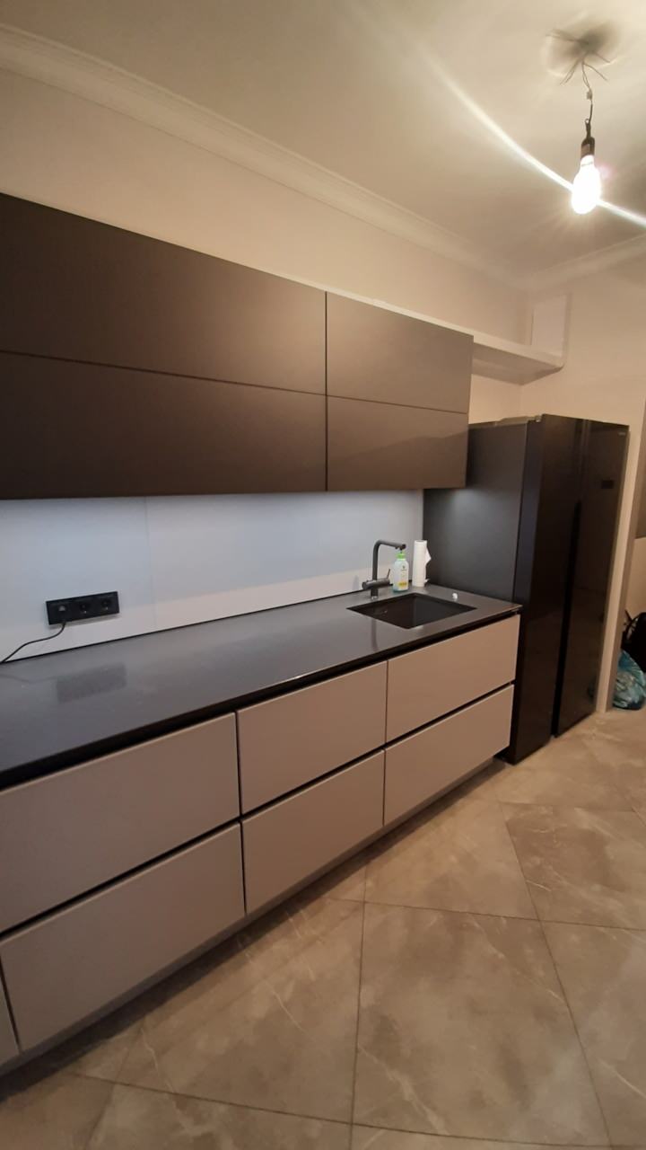 Обложка проекта: Кухня Nobilia: оттенки серого