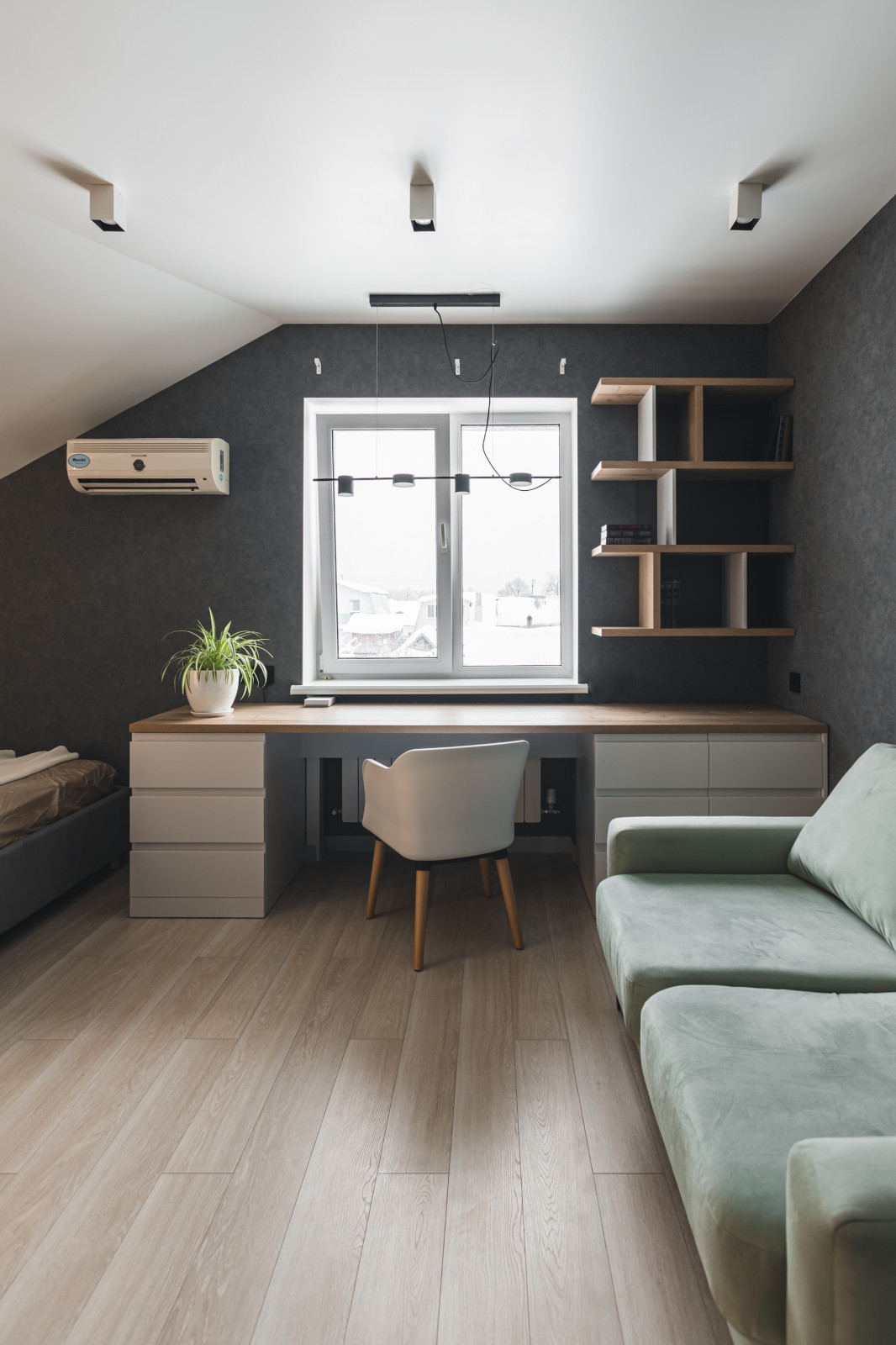 Реализованный интерьер частного дома площадью 300 кв.м.