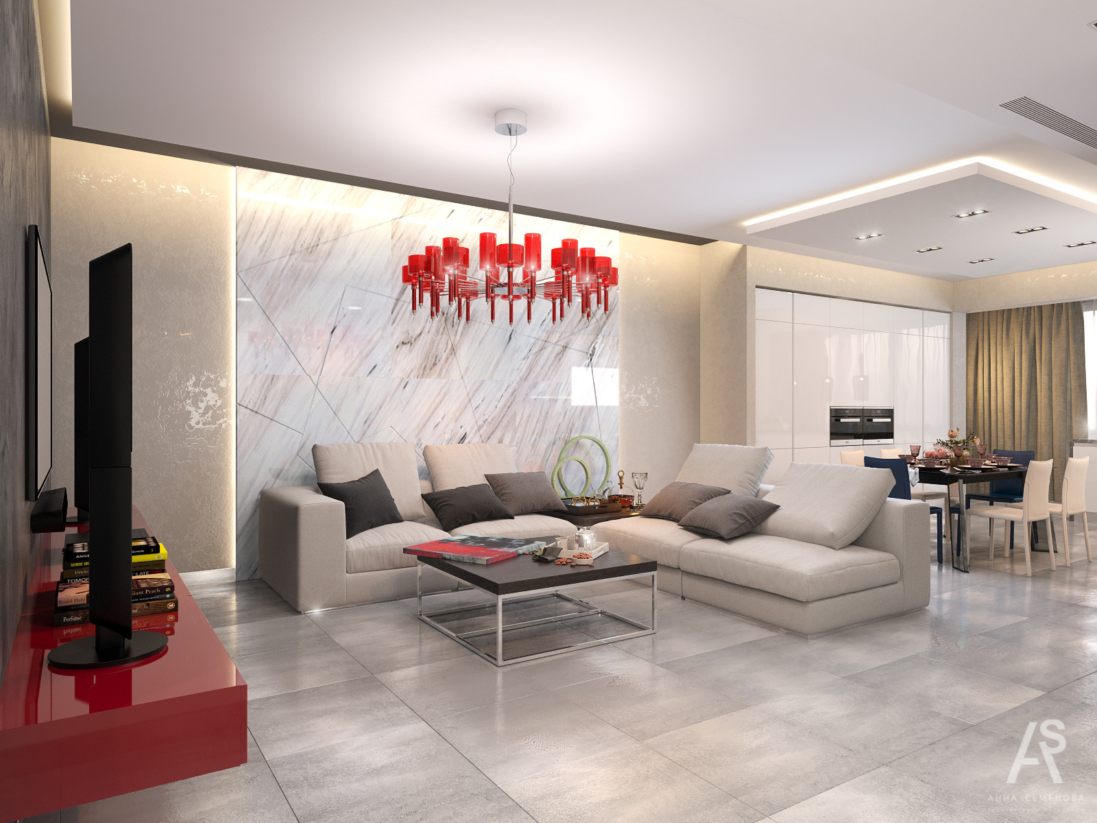 Обложка проекта: Квартира 150 м2 в ЖК Виноградный