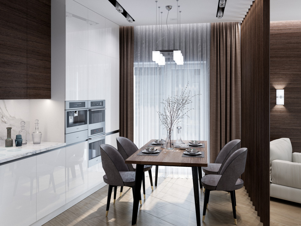 Двухкомнатная студия для холостяка 61 м² ЖК Магеллан