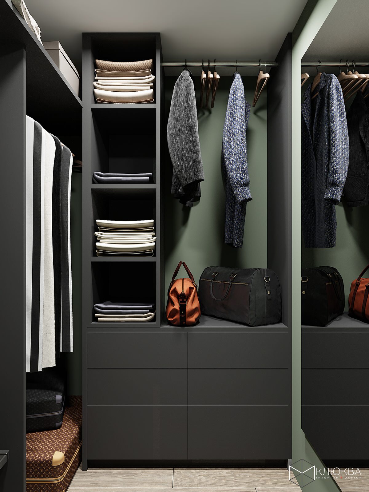 Проект квартиры 60 кв.м  г. Москва