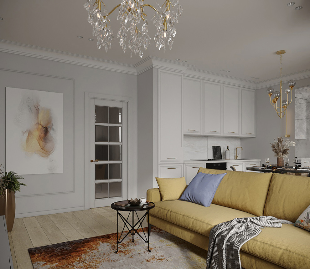 Обложка проекта: Интерьер в стиле современная классика