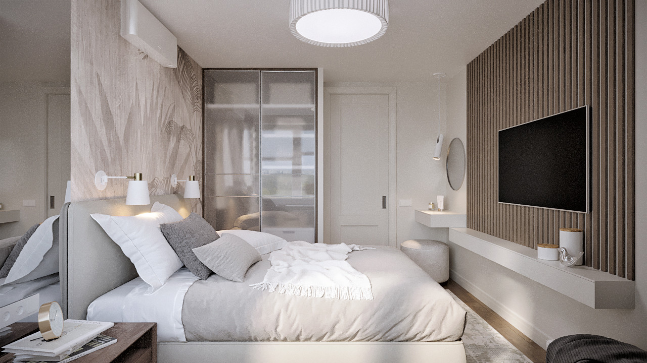 Технологичная квартира для молодой пары