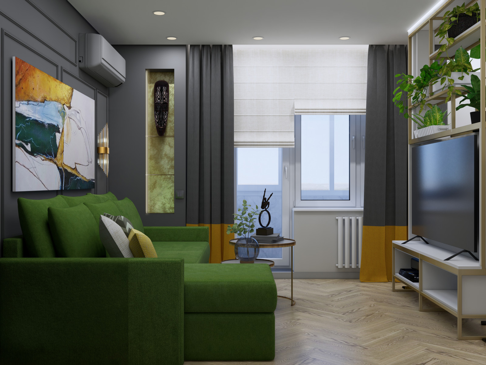 Трешка без перепланировки с газом для семьи с малышом