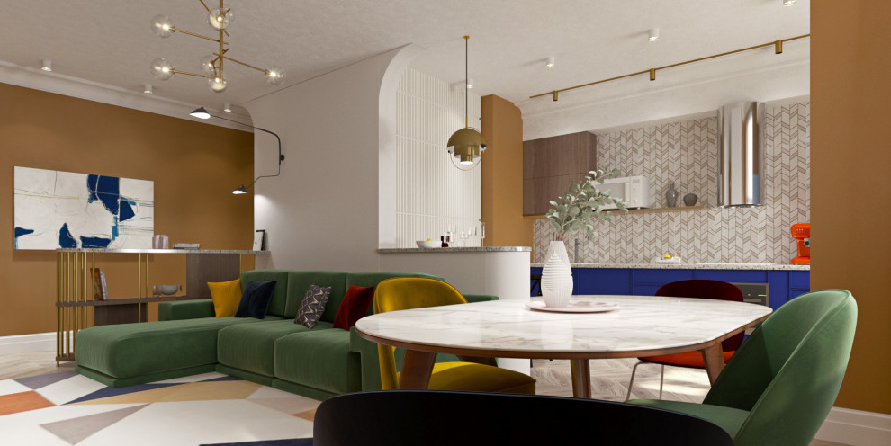 Обложка проекта: КВАРТИРА В СТИЛЕ MID-CENTURY ΙΙ