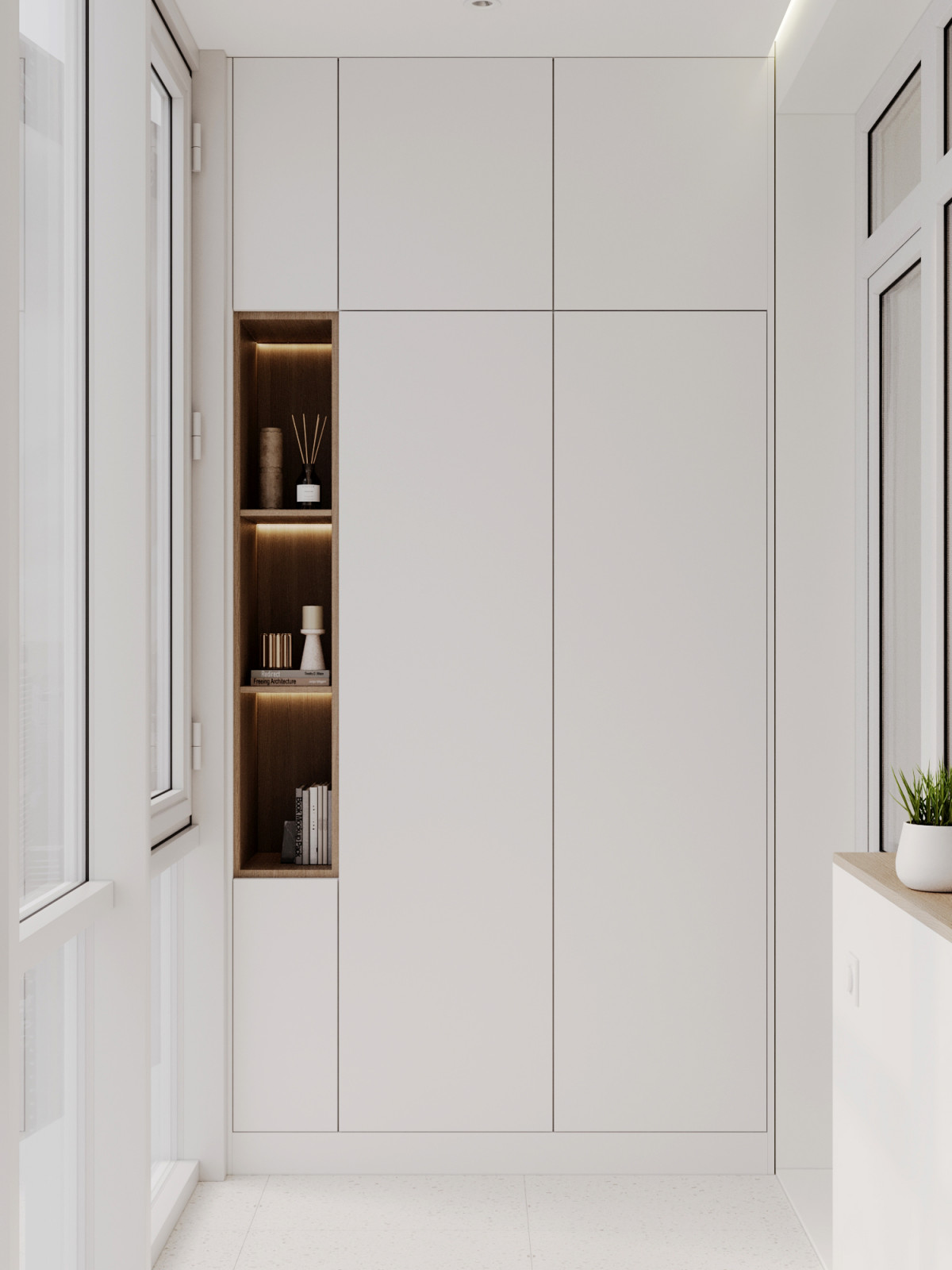 Трехкомнатная квартира в городе Дубнаа