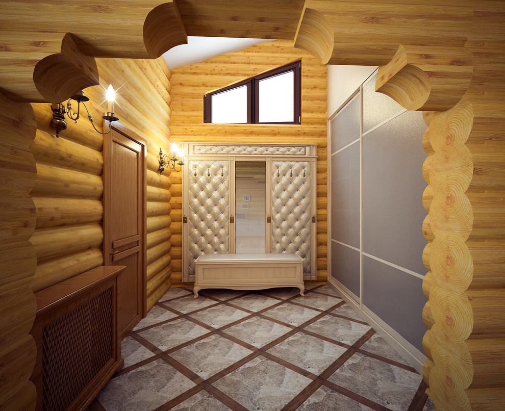 Бревенчатый дом